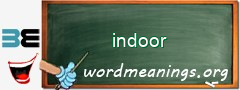 WordMeaning blackboard for indoor